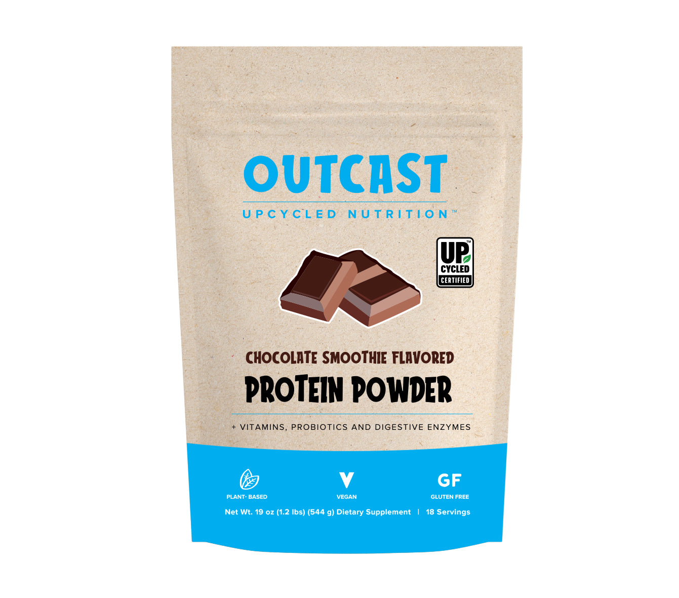 Chocolate Smoothie Protein Powder 1.2LB