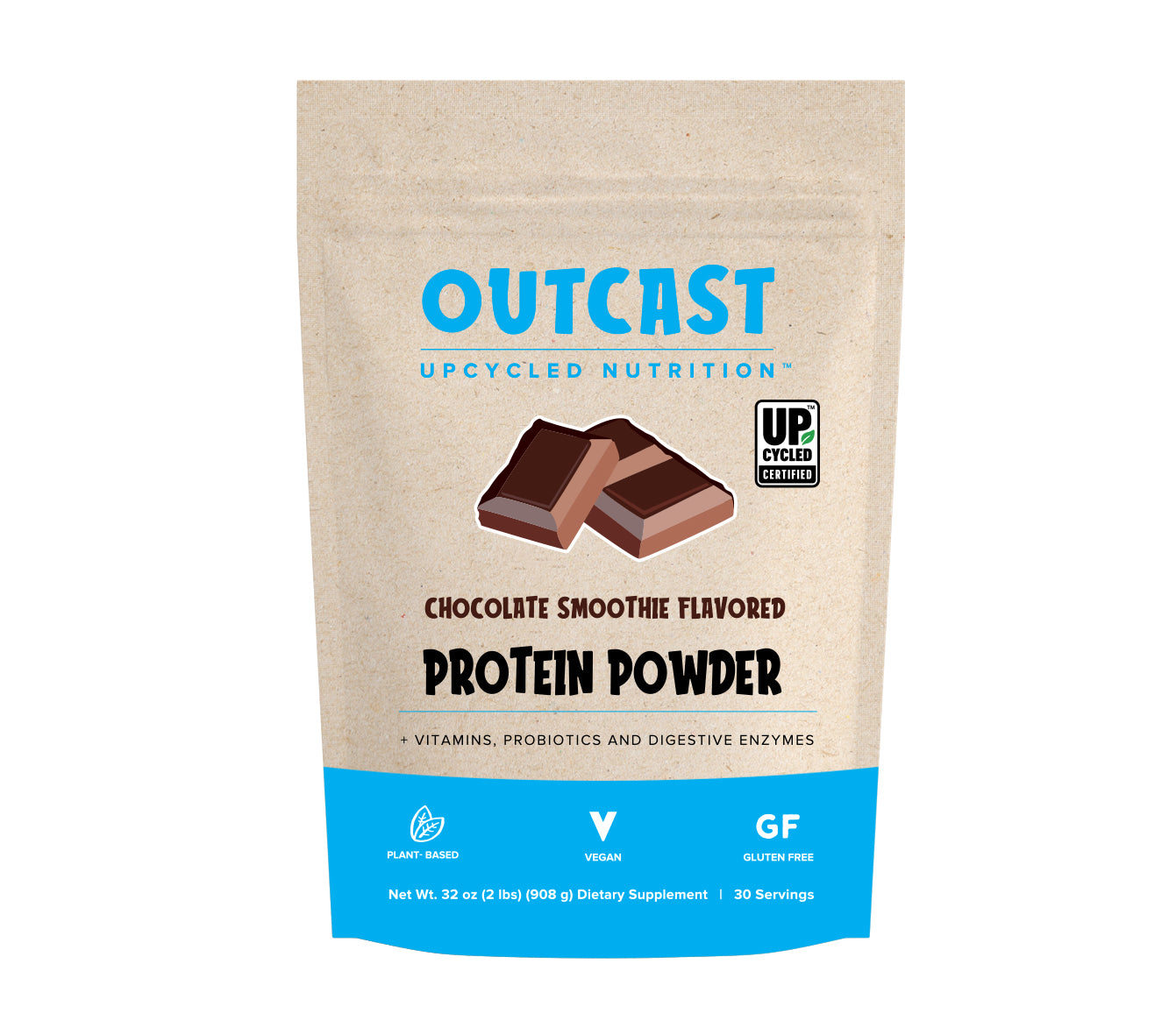 Chocolate Smoothie Protein Powder 2LB